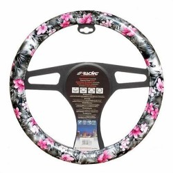 steering wheel cover-flower