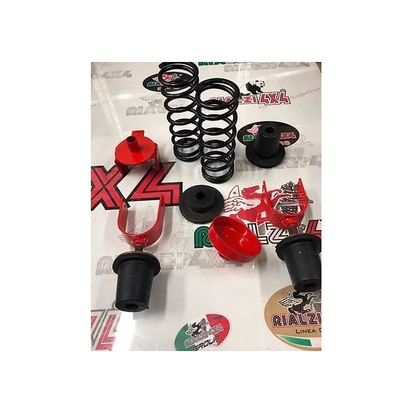 Kit ammortizzatori posteriori regolabili panda 4x4 prima serie LINEA R –  Rialzi 4x4